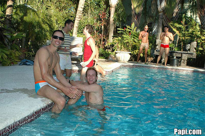 Gay Sex Pool Party